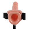 Fetish Fantasy 11" Vibrating hollow strap-on