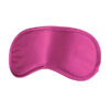 OU027PNK_OUCH!_Soft Eye Mask Pink Satin eye mask