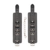 OU048BLK (3) Leather handcuffs
