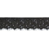 OU682BLK Lace eye mask