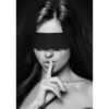 OU682BLK (2) Lace eye mask