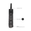 OU663BLK (3) Handcuffs Black & White