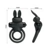Pretty Love Vibrant Penis Ring 3 Black 3 Pretty Love Vibrant Prsten za penis