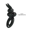 Pretty Love Vibrant Penis Ring 3 Black 4 Pretty Love Vibrant Prsten za penis