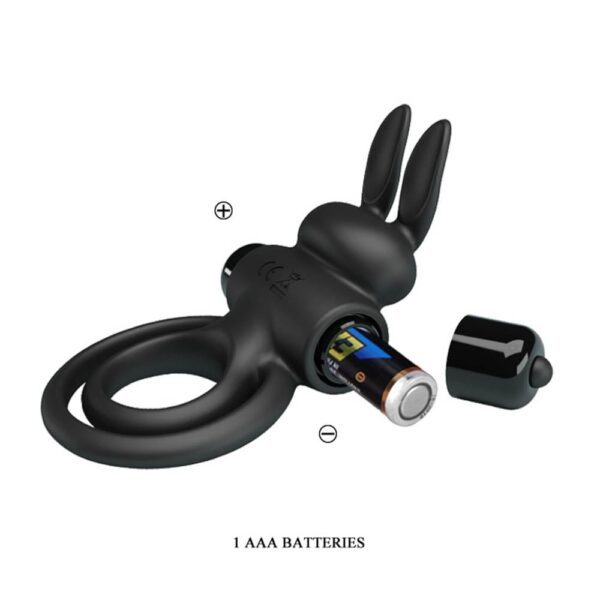 Pretty Love Vibrant Penis Ring 3 Black 5 Pretty Love Vibrant Prsten za penis