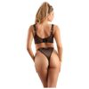 76AF982BLK-B Baddie Longline Mesh Set
