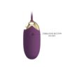 Pretty Love Abner 14 Pretty Love Abner Dark Purple vibrating egg with app and 12 functions