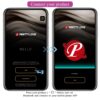 Pretty Love Abner 2 Pretty Love Abner Dark Purple vibrating egg with app and 12 functions