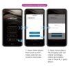 Pretty Love Abner 7 Pretty Love Abner Dark Purple vibrating egg with app and 12 functions