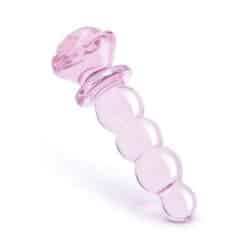 Rosebud Beaded Anal Plug