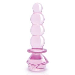 Rosebud Beaded Anal Plug