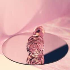 Rosebud Beaded Anal Plug