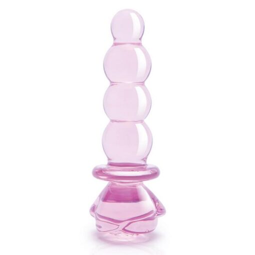 Rosebud Beaded Anal Plug