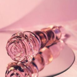 Rosebud Beaded Anal Plug