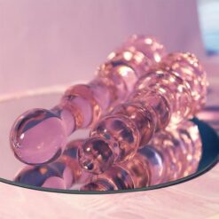 Rosebud Beaded Anal Plug