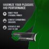 332063-13 Master Blaster Black Masturbator