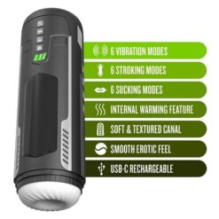 Master Blaster Black Masturbator