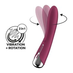 Vibrator Satisyer Spinning Red