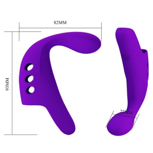 Finger vibrator Pretty Love Gorgon