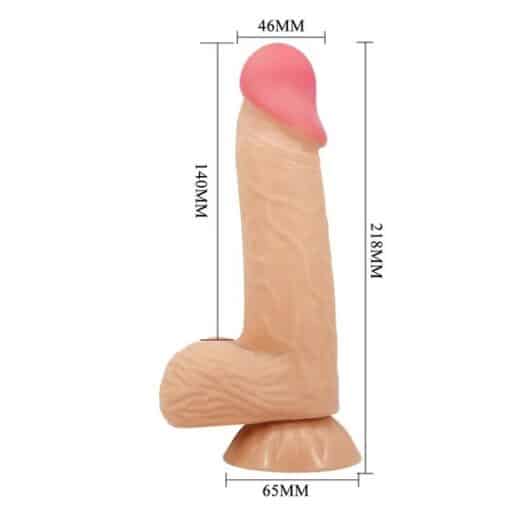 Dildo Baile Sliding Skin 8,1