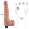 Rechargeable 10" Real Softee Vibe