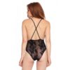 Body Leg Avenue Deep V Floral