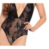 Body Leg Avenue Deep V Floral