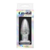 Crystal Glass Anal Plug