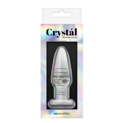 Crystal Glass Anal Plug