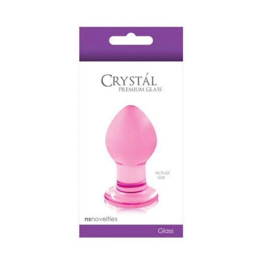 Analni stimulator Crystal Small Pink