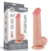 Dual Layer Sliding Skin Dildo 8"
