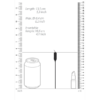 OU441BLK_6_1 Vibrating penis plug