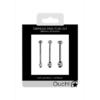 Metal penis plug set
