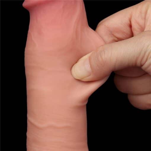 Dildo Sliding Skin 8"