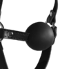 OU880BLK_6 Head Harness with Ball Gag