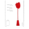Crop Whip with Feather