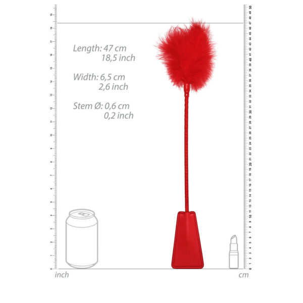 Crop Whip with Feather
