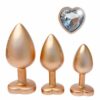 22202-1 Gleamin Love Pearl Butt Plug Set
