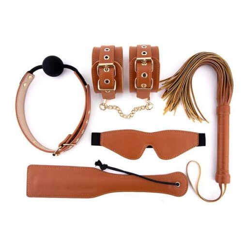 Bondage set Blaze Elite Cognac