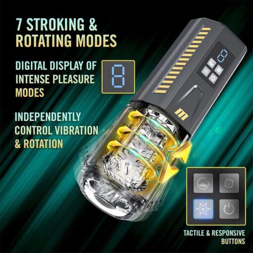 Masturbator M for Men Spinmaster Pro