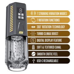 Masturbator M for Men Spinmaster Pro