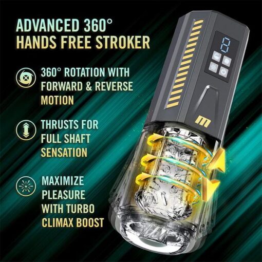 Masturbator M for Men Spinmaster Pro