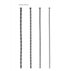 OU436BLK_5 Silicone spiral dilator set for beginners