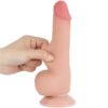 Dildo Sliding Skin Dual Layer Flesh6 7.5'' Sliding Skin Dual Layer Dong