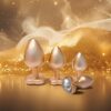 22199-2 Gleaming Love Pearl Gold Butt Plug