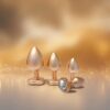 22199-3 Gleaming Love Pearl Gold Butt Plug