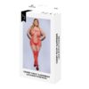 BAC3124REDQ-P Bodystocking Baci Lace Corset Front
