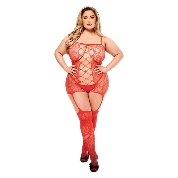 Bodystocking Baci Lace Corset Front