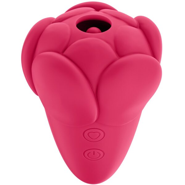 Flicker Rechargeable Vibrator Rose Red 5 Flicker Rechargeable Vibrator Rose Red