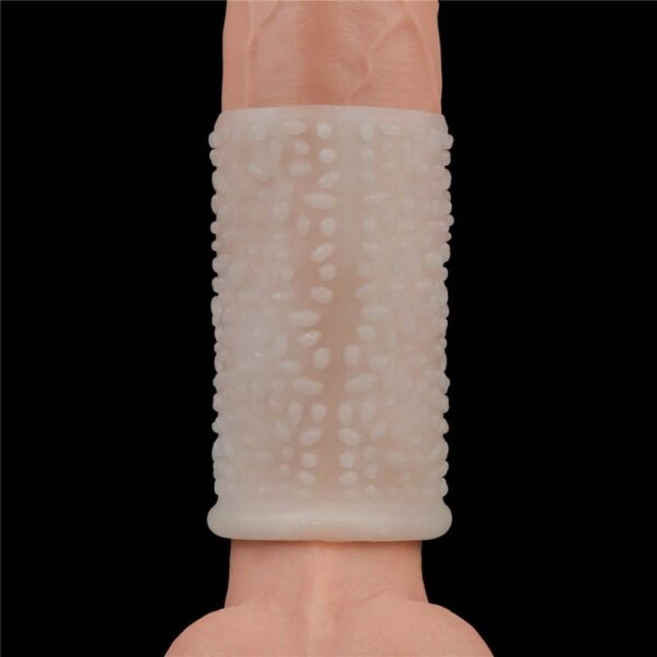 Vibrating Spiral Knights 3 penis sleeve Vibrating Knights Penis Glans Extender